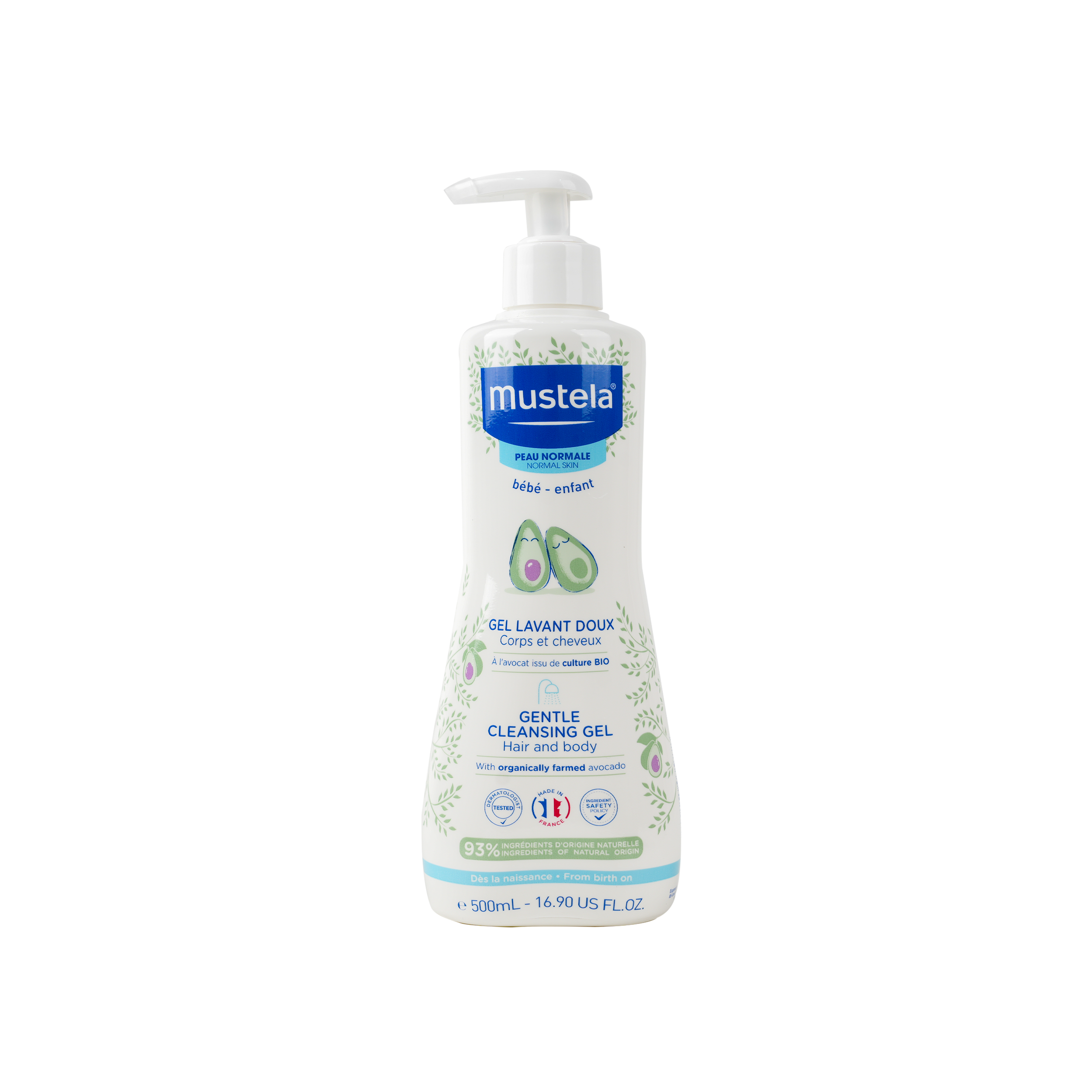 MUSTELA NORMAL SKIN GENTLE CLEANSING GEL 500ML