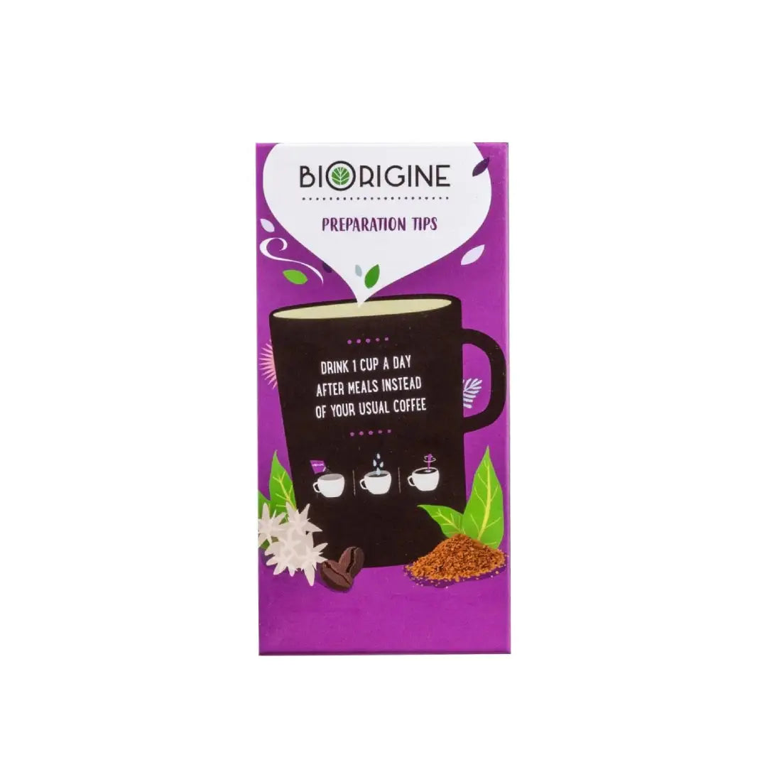 BIORIGINE INSTANT CAFFEE FLAT STOMACH 12 SACHETS-CHICORY