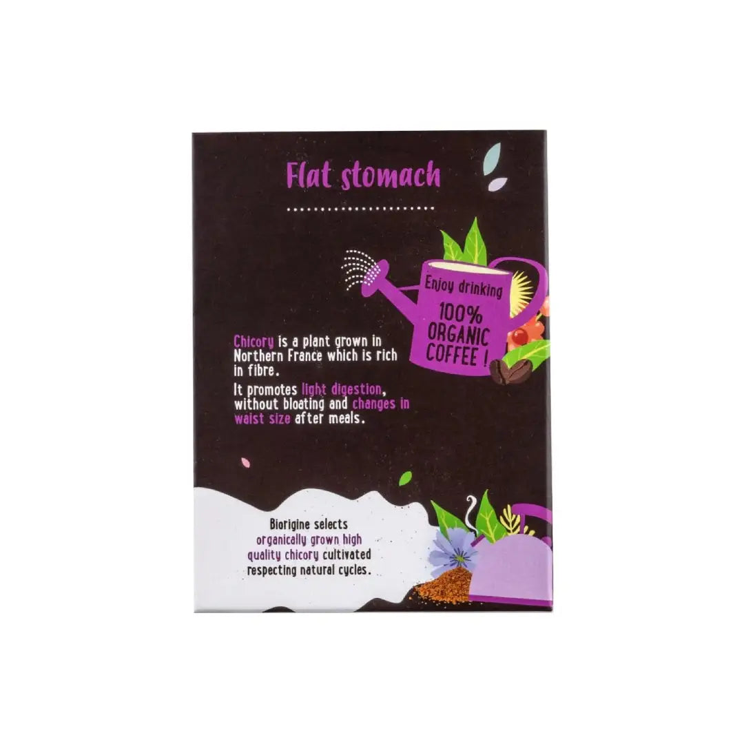 BIORIGINE INSTANT CAFFEE FLAT STOMACH 12 SACHETS-CHICORY