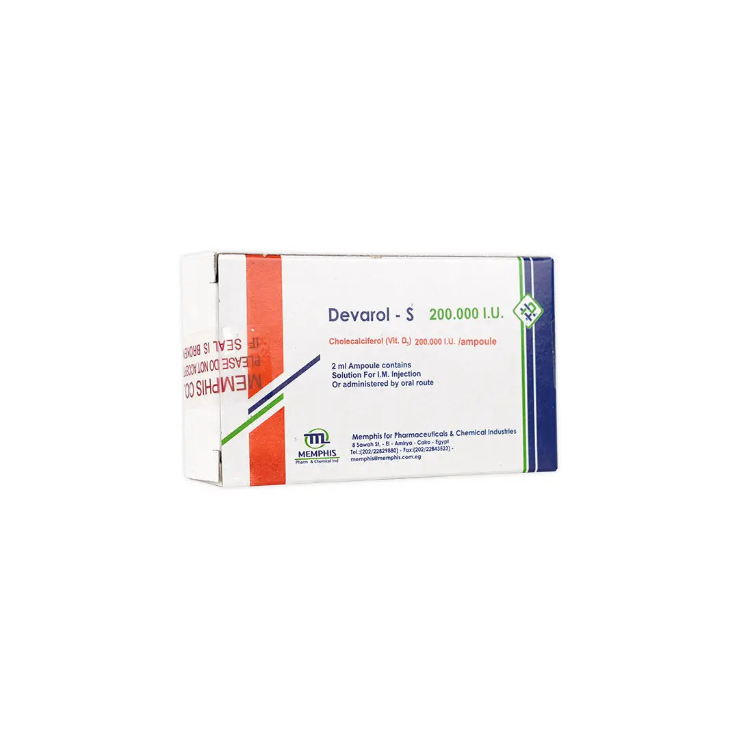 DEVAROL -S 200.000IU AMP 2ML