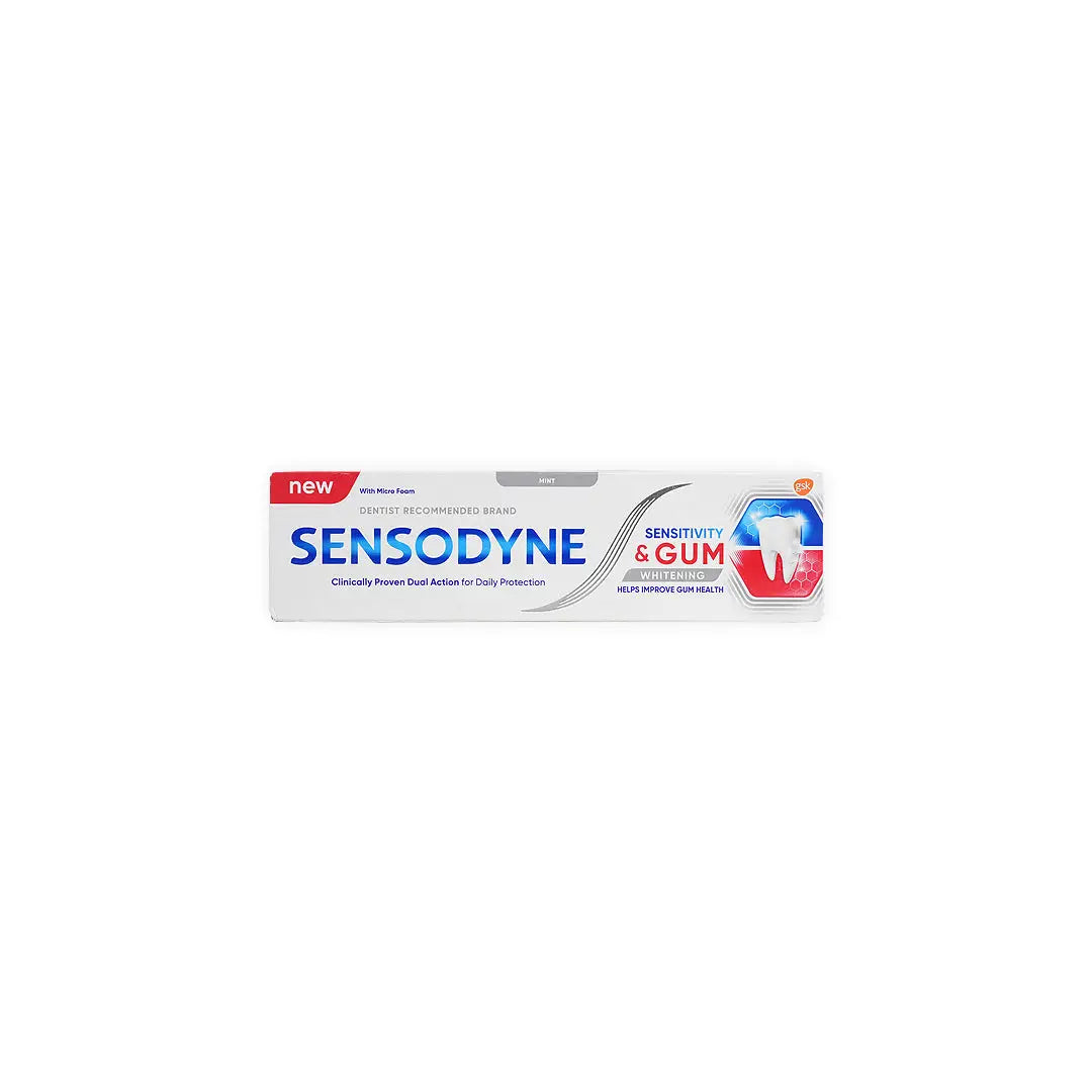 43995-Sensodyne Sensitivity & Gum Whitening Toothpaste 75ml-GS028