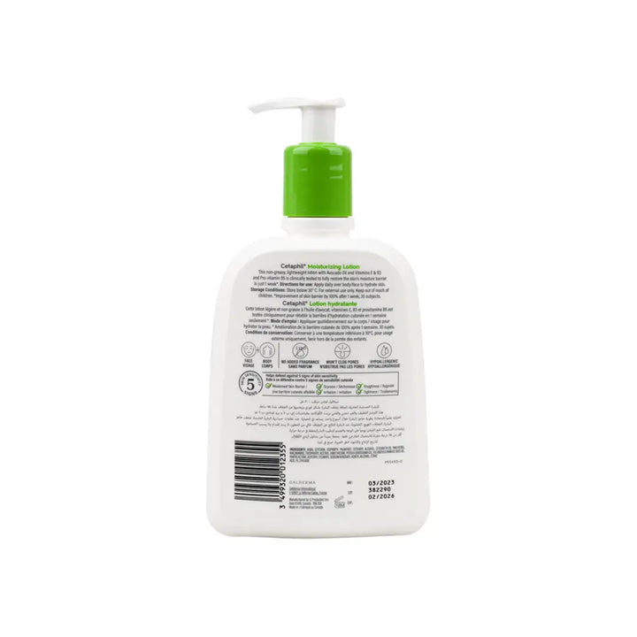 44110-CETAPHIL MOISTURIZING LOTION PUMP 500ML +1