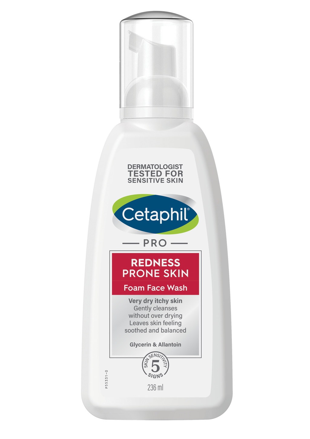 CETAPHIL PRO REDNESS FOAM FACE WASH 236ML