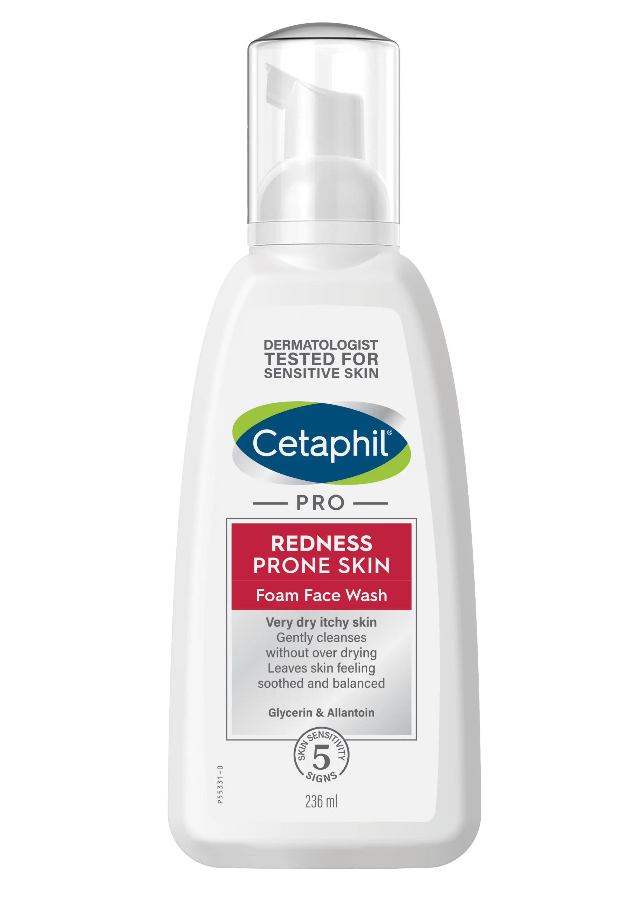 CETAPHIL PRO REDNESS FOAM FACE WASH 236ML