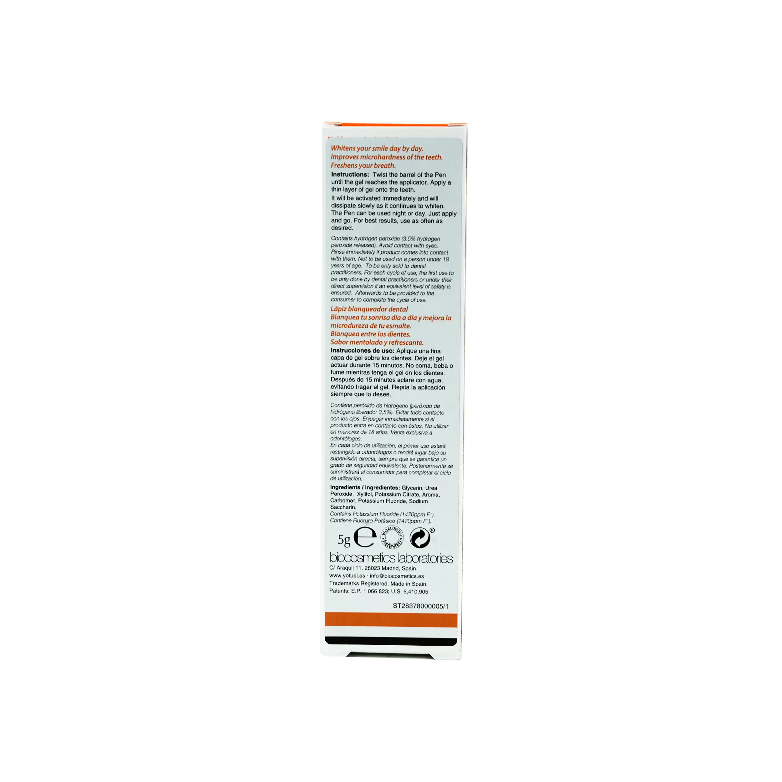 Yotuel Dental Pen Whitening Gel 5g