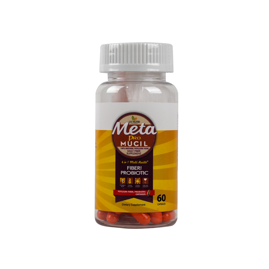 US NUTRI META PRO MUCIL 60CAP