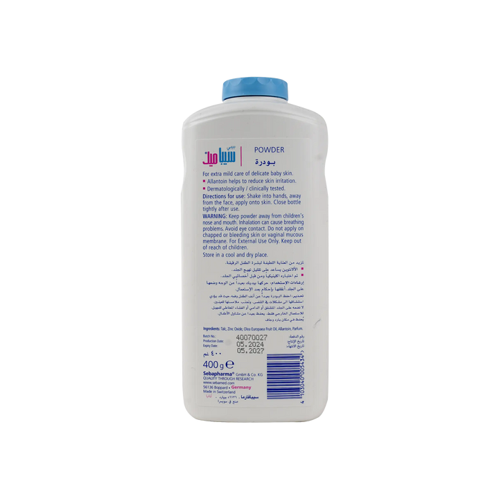 44312-Sebamed Baby Powder 400g +1