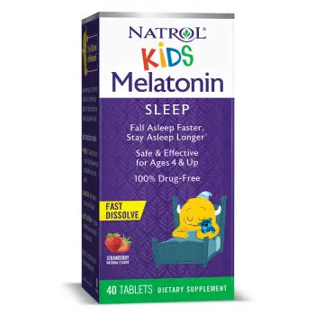 NATROL KIDS MELATONIN 1MG 40TAB