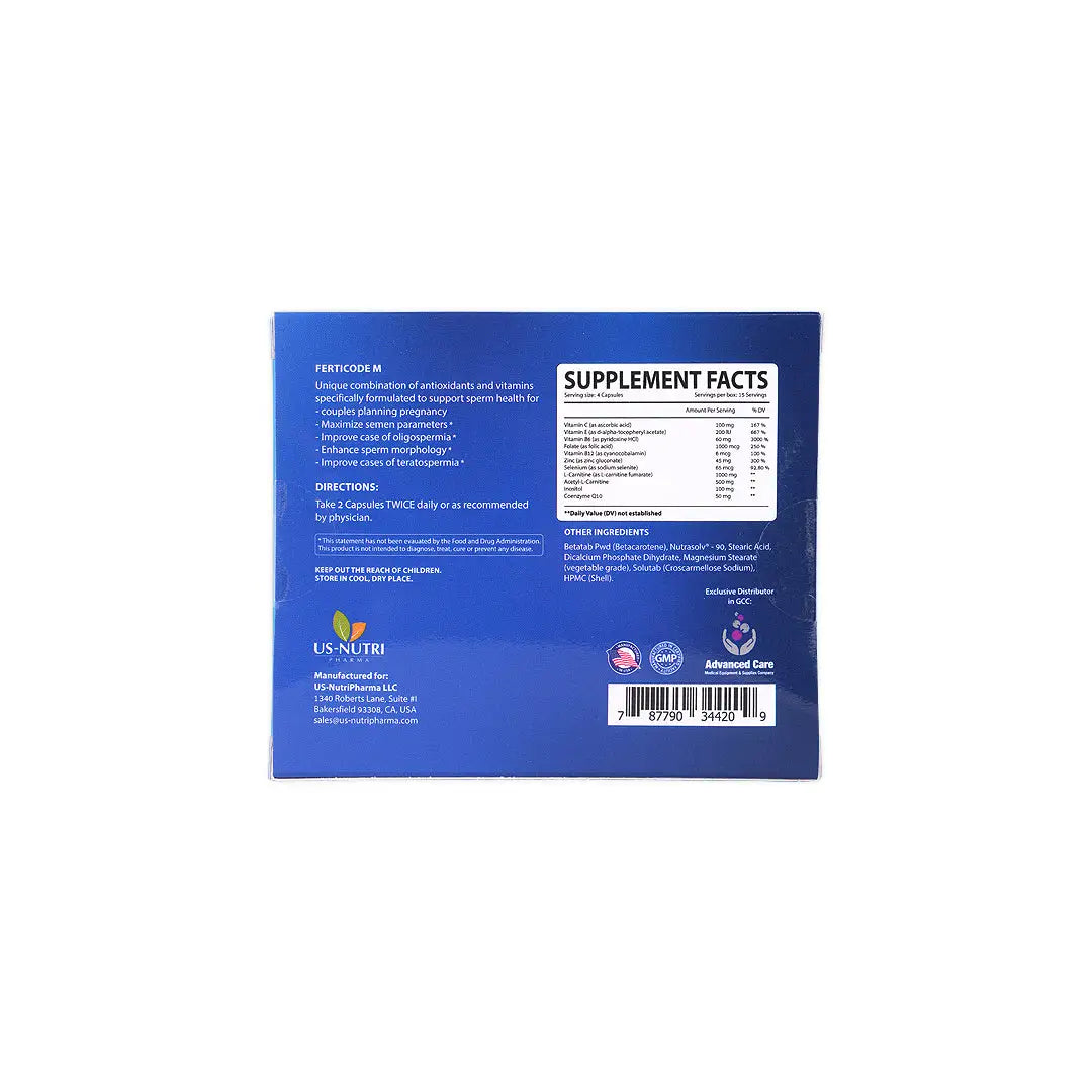 44783-Ferticode M 60 Capsules +3