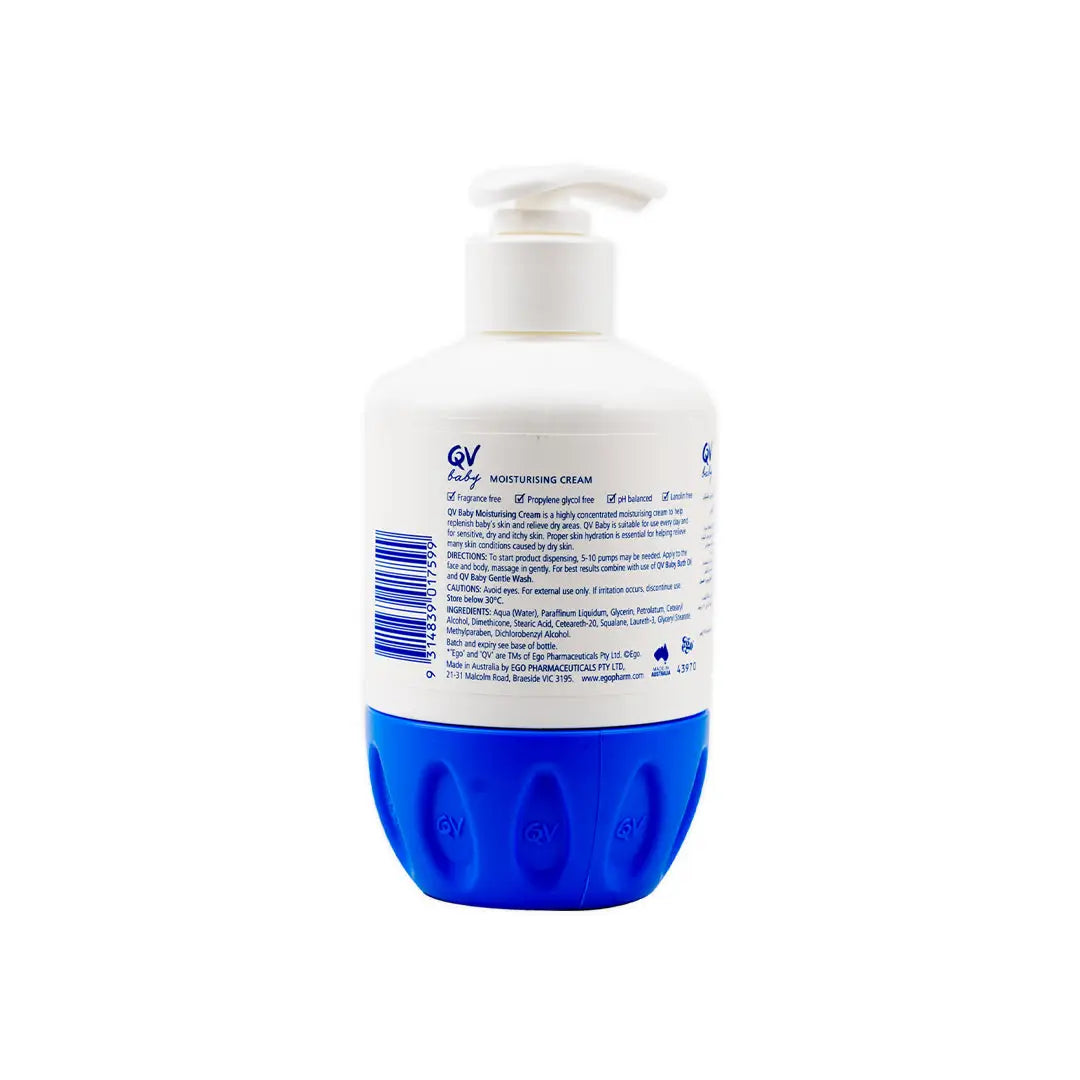 Qv Baby Moisturizing Cream Pump 250Gm