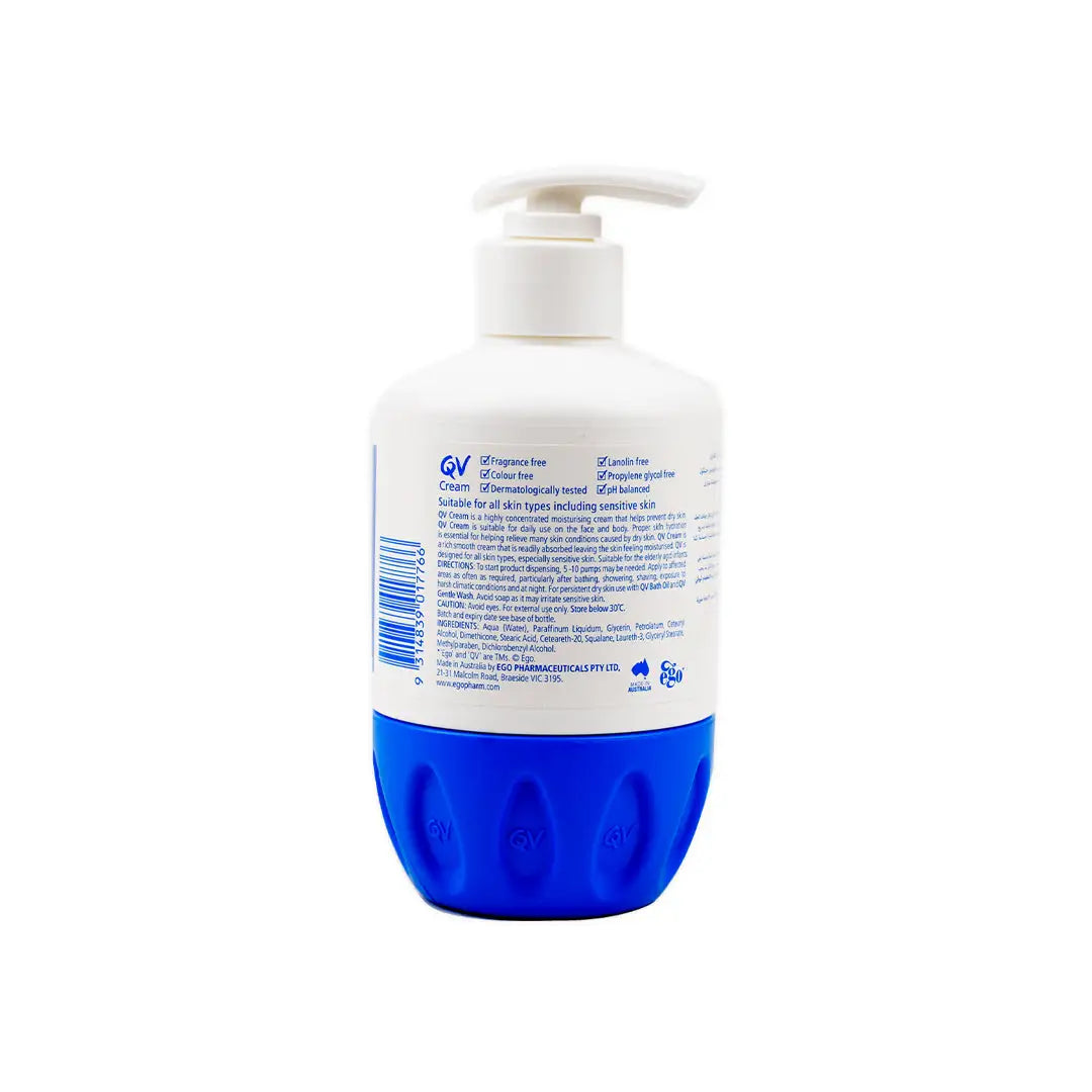 Qv Skin Cream Pump 250Gm
