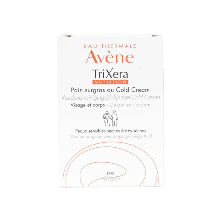 44830-Avene Trixera Nutrition Ultra-Rich Cleansing Bar 100g +1