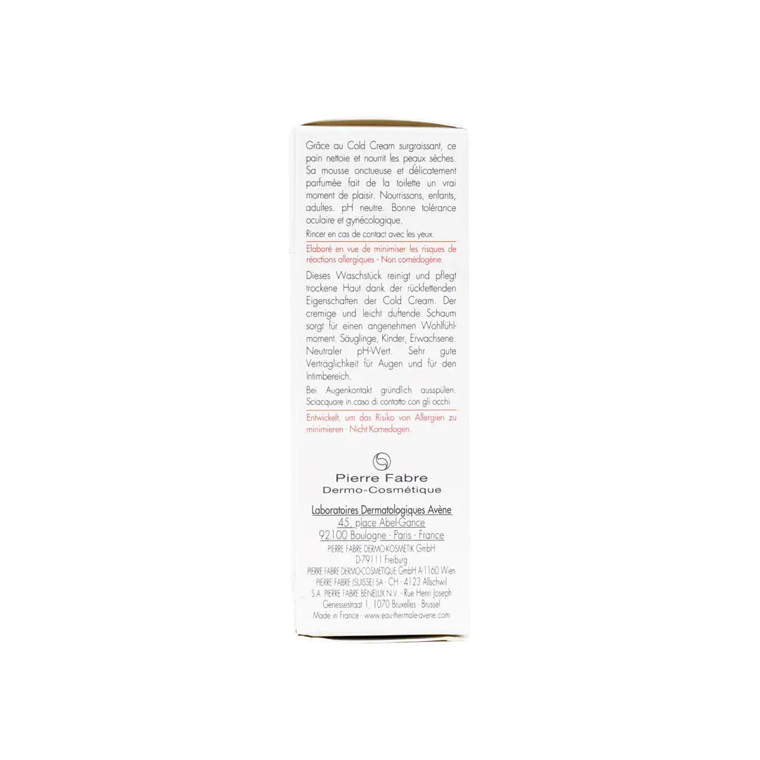 Avene Trixera Pain Cold Cream Bar 100G