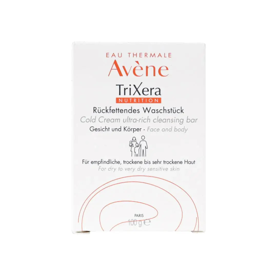 44830-Avene Trixera Nutrition Ultra-Rich Cleansing Bar 100g +2