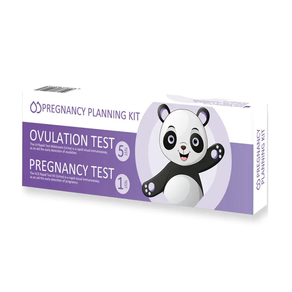 44832-Panda Pregnancy Planning Kit 5 Ovulation tests+1 HCG Test
