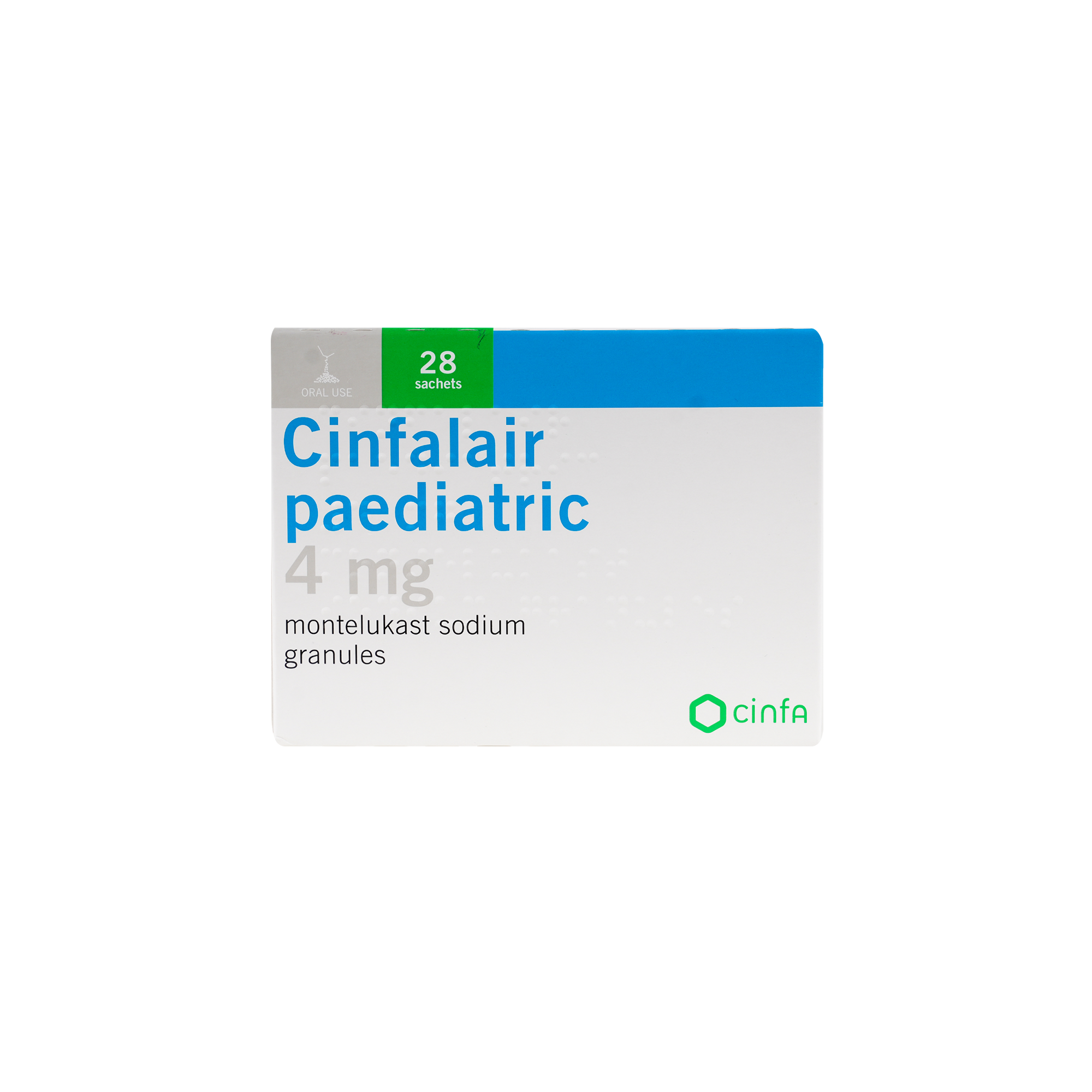 CINFALAIR PAEDIATRIC 4MG 28SACH