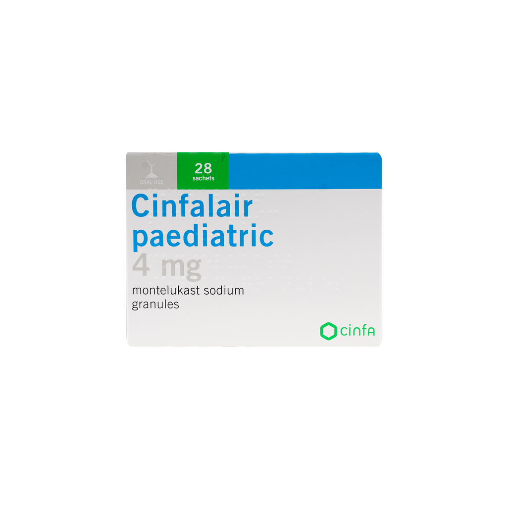 CINFALAIR PAEDIATRIC 4MG 28SACH