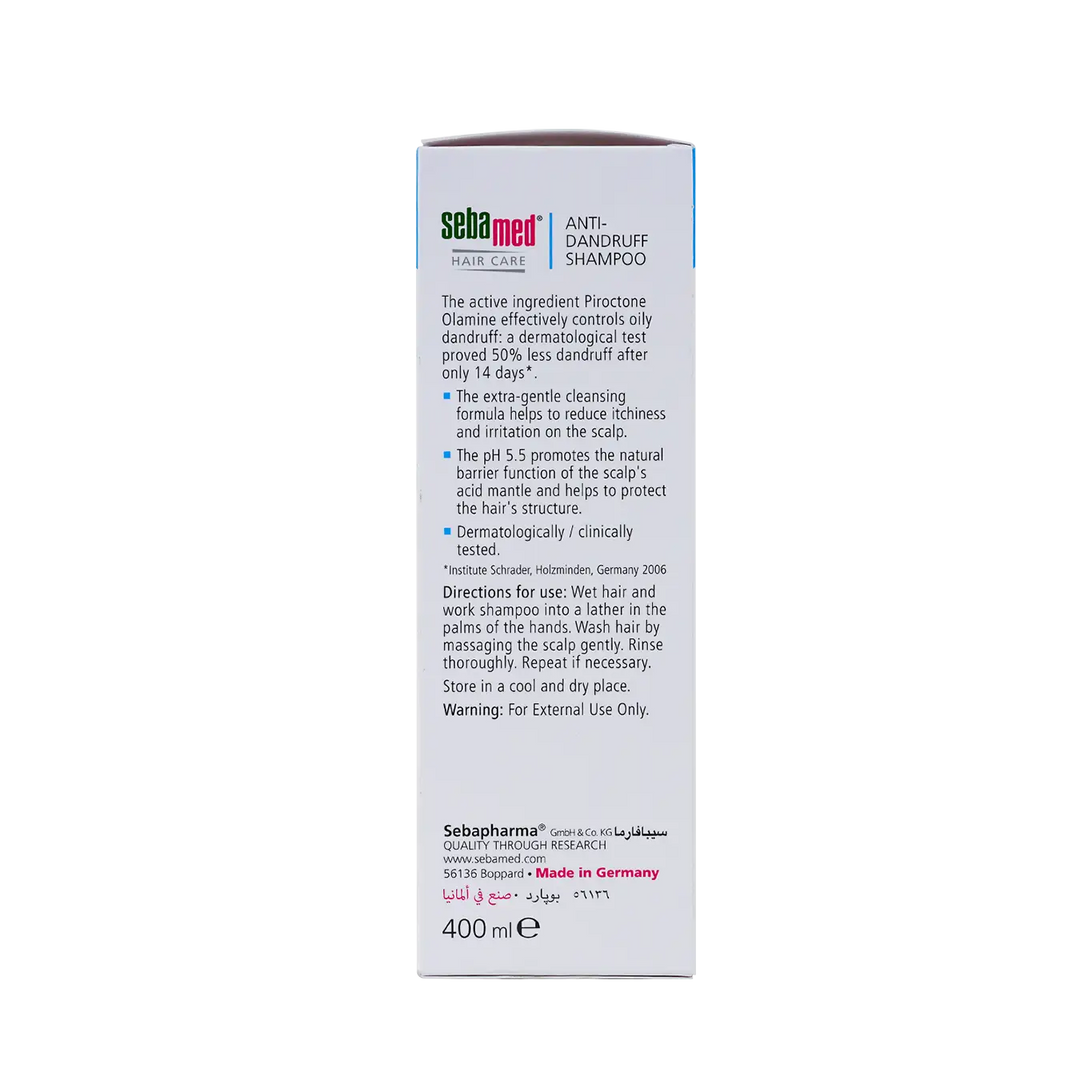 44858-Sebamed Anti-Dandruff Shampoo 400ml +1