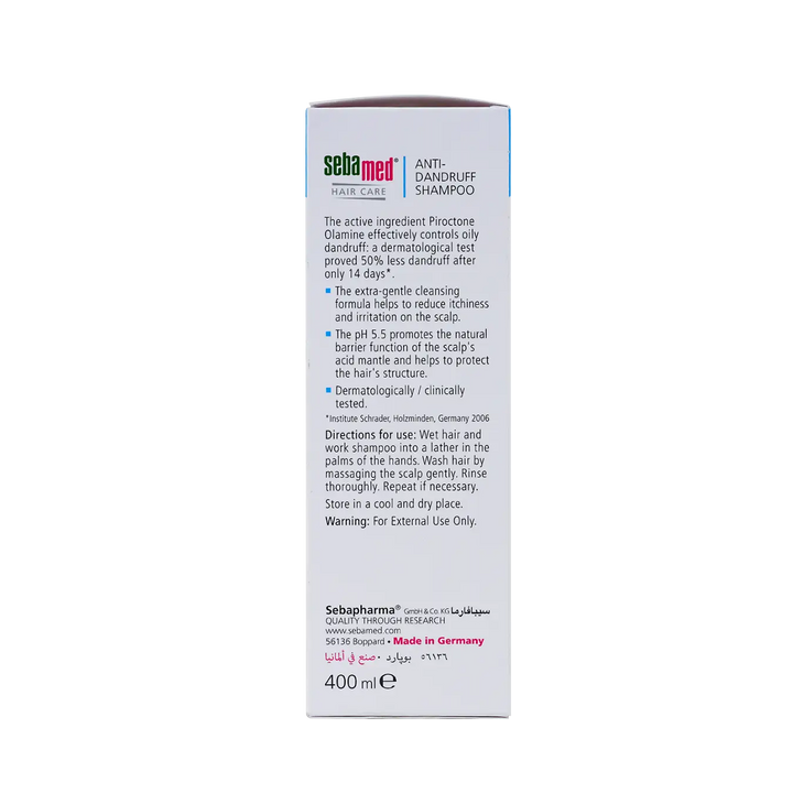 44858-Sebamed Anti-Dandruff Shampoo 400ml +1
