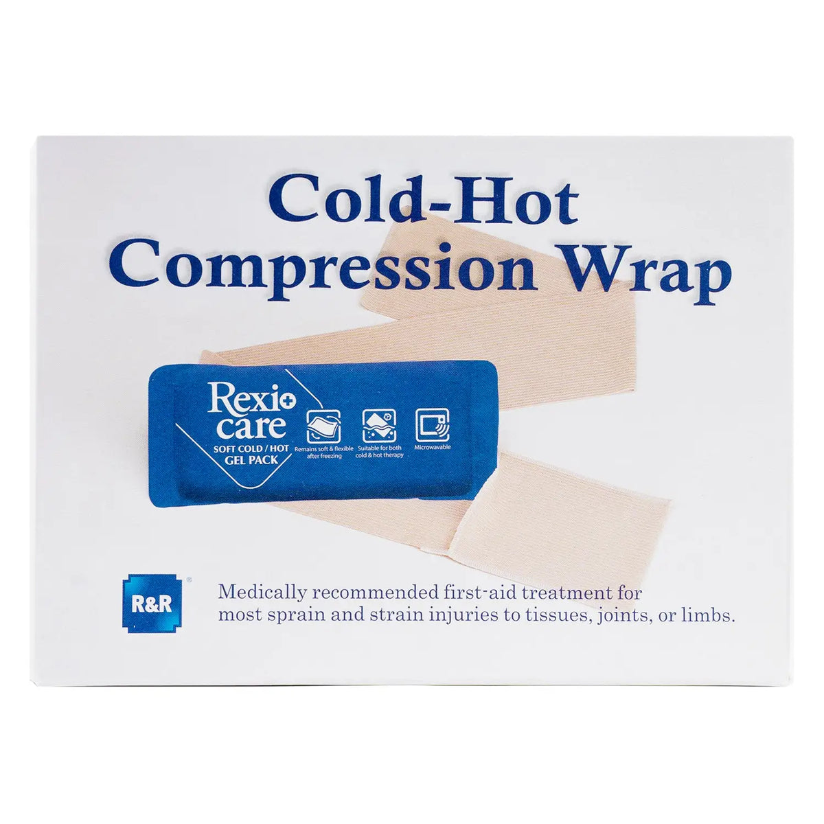 44864-RR Soft Cold/Hot Gel Pack With Bandage-SF7501Q