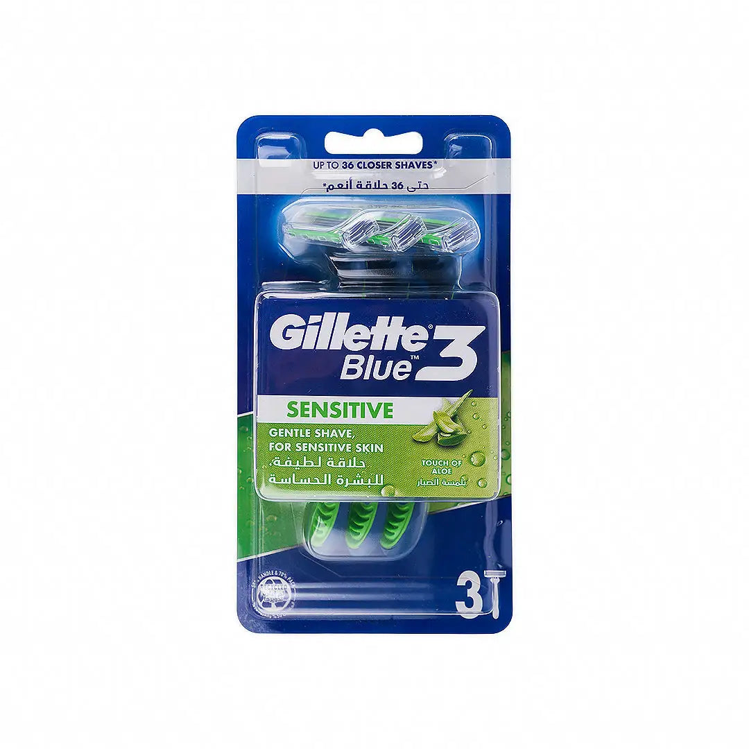 Gillette Blue 3 Sense Care 3Pcs-677812