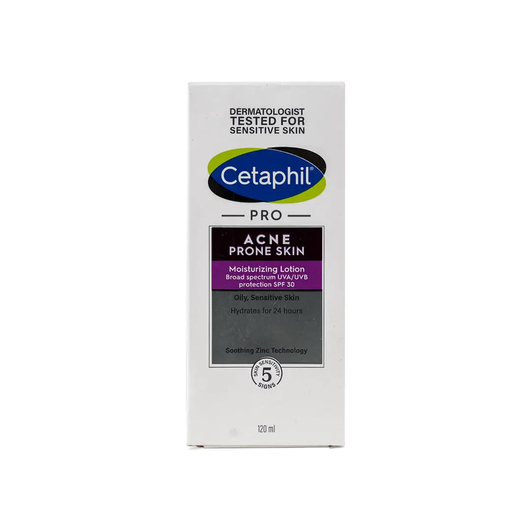 44875-Cetaphil Pro Acne Moisturizing Lotion SPF30 120ml +2