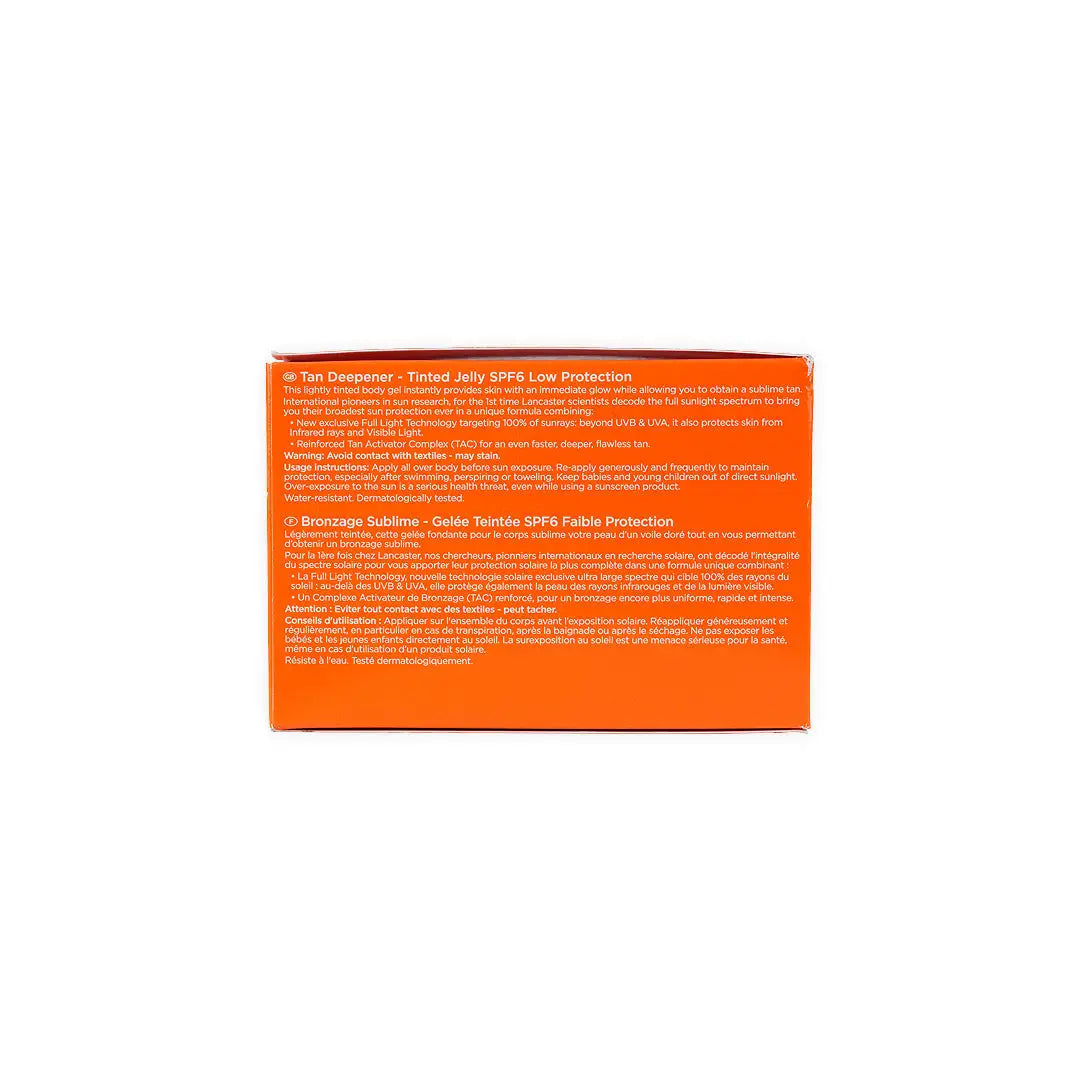 Lancaster Tan Deepener Tinted Jelly SPF6 200Ml