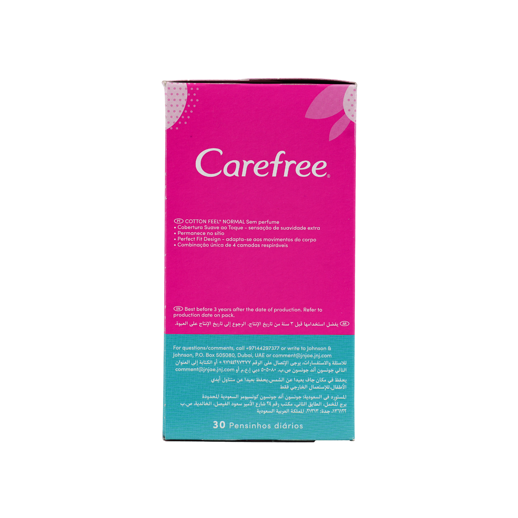 Carefree Cotton 30Pcs-Unscented