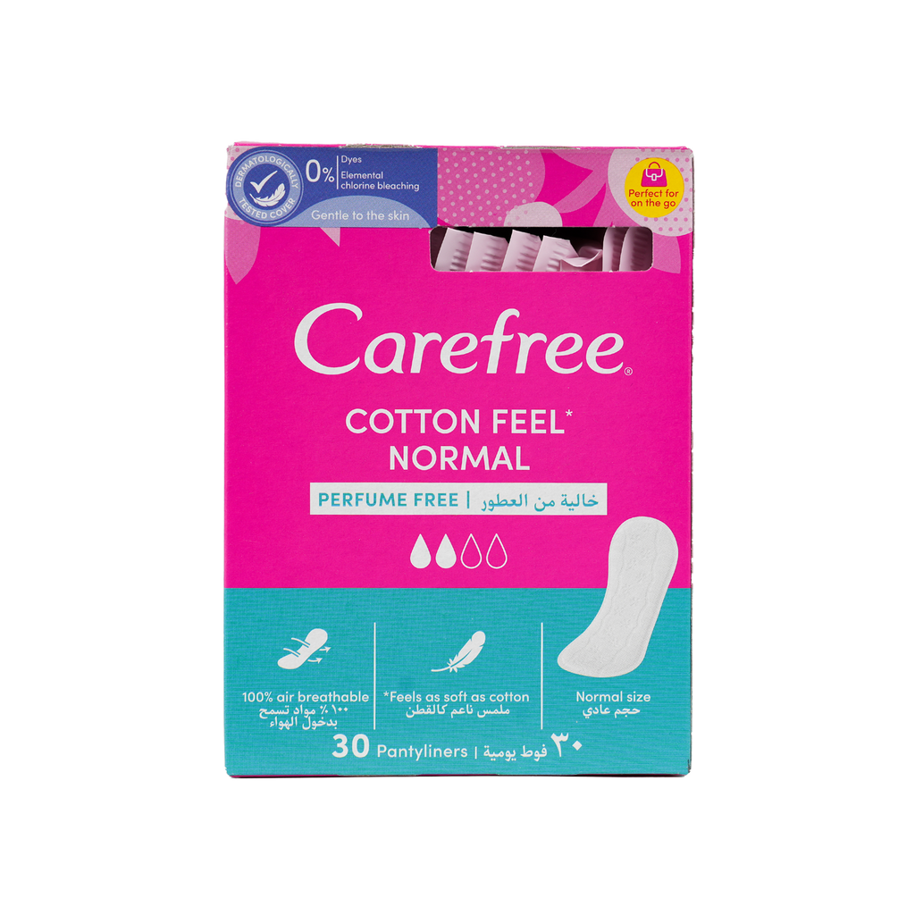 Carefree Cotton 30Pcs-Unscented