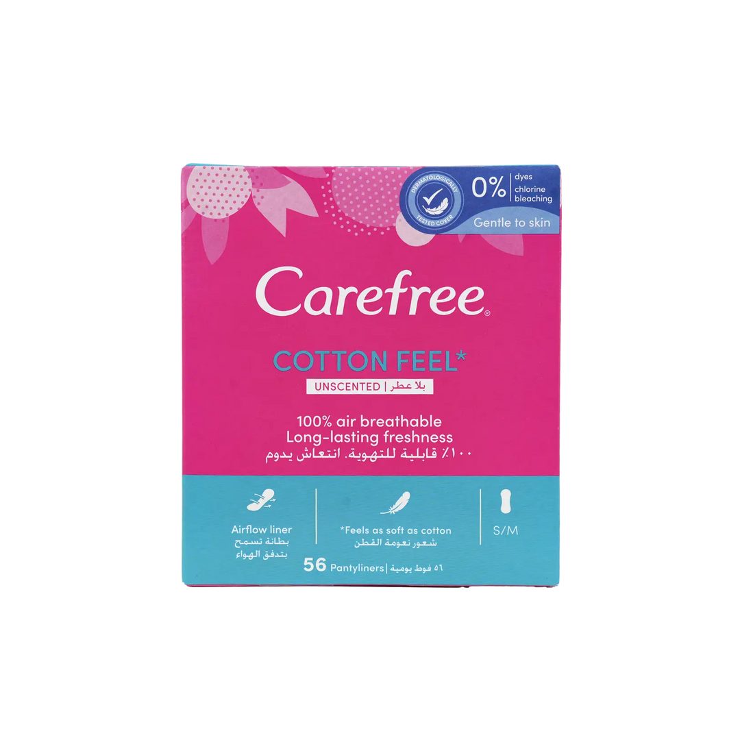 44929-Carefree Cotton Feel 56Pcs-Unscented