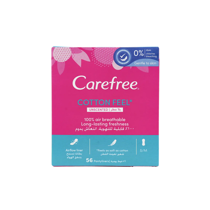 44929-Carefree Cotton Feel 56Pcs-Unscented