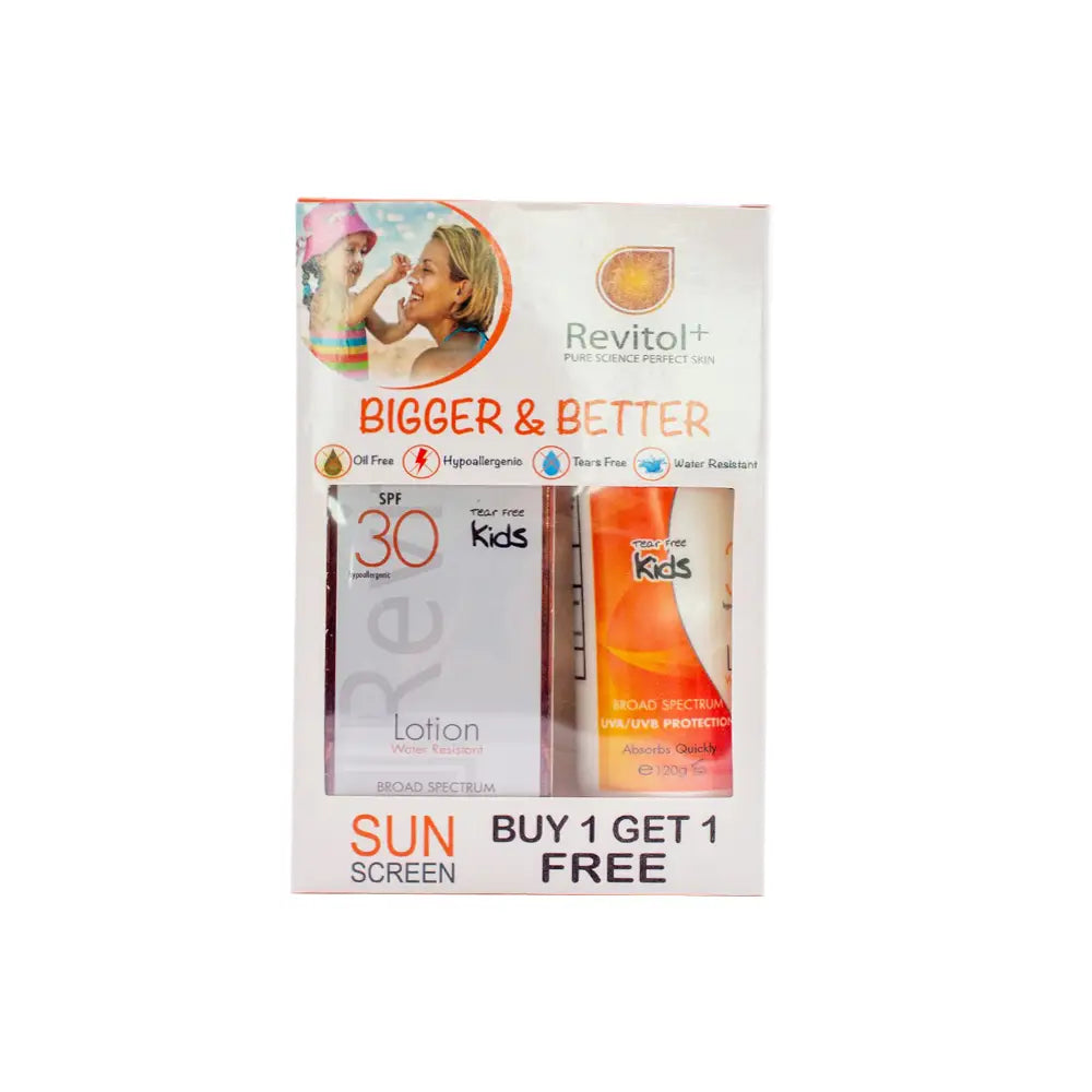 Revitol Kids Sunblock Offer-SPF30 Lotion (1+1)