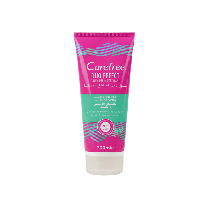 44965-Carefree Intimate Wash 200ml-Green Tea &amp; Aloe