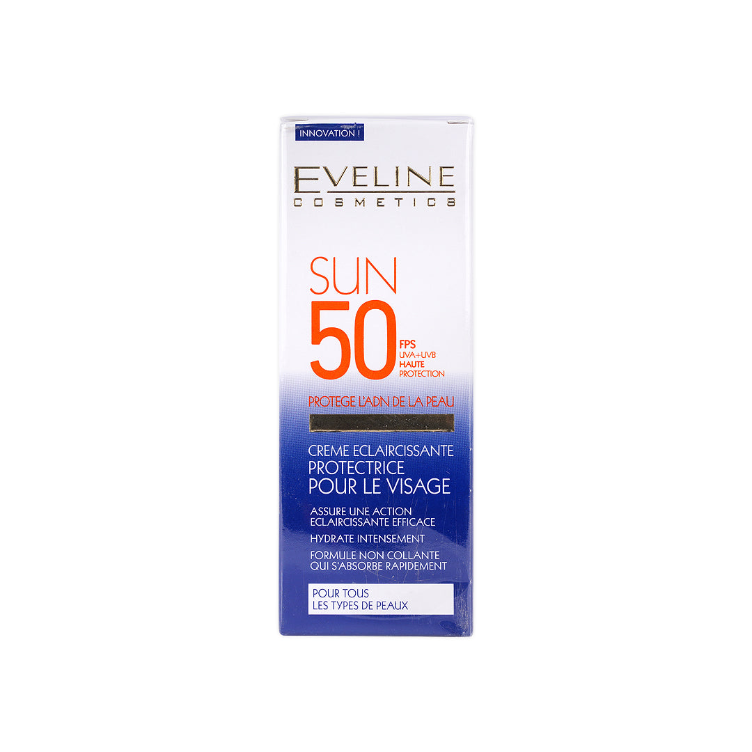 Eveline Sun SPF50 Whitening Face Cr 50Ml