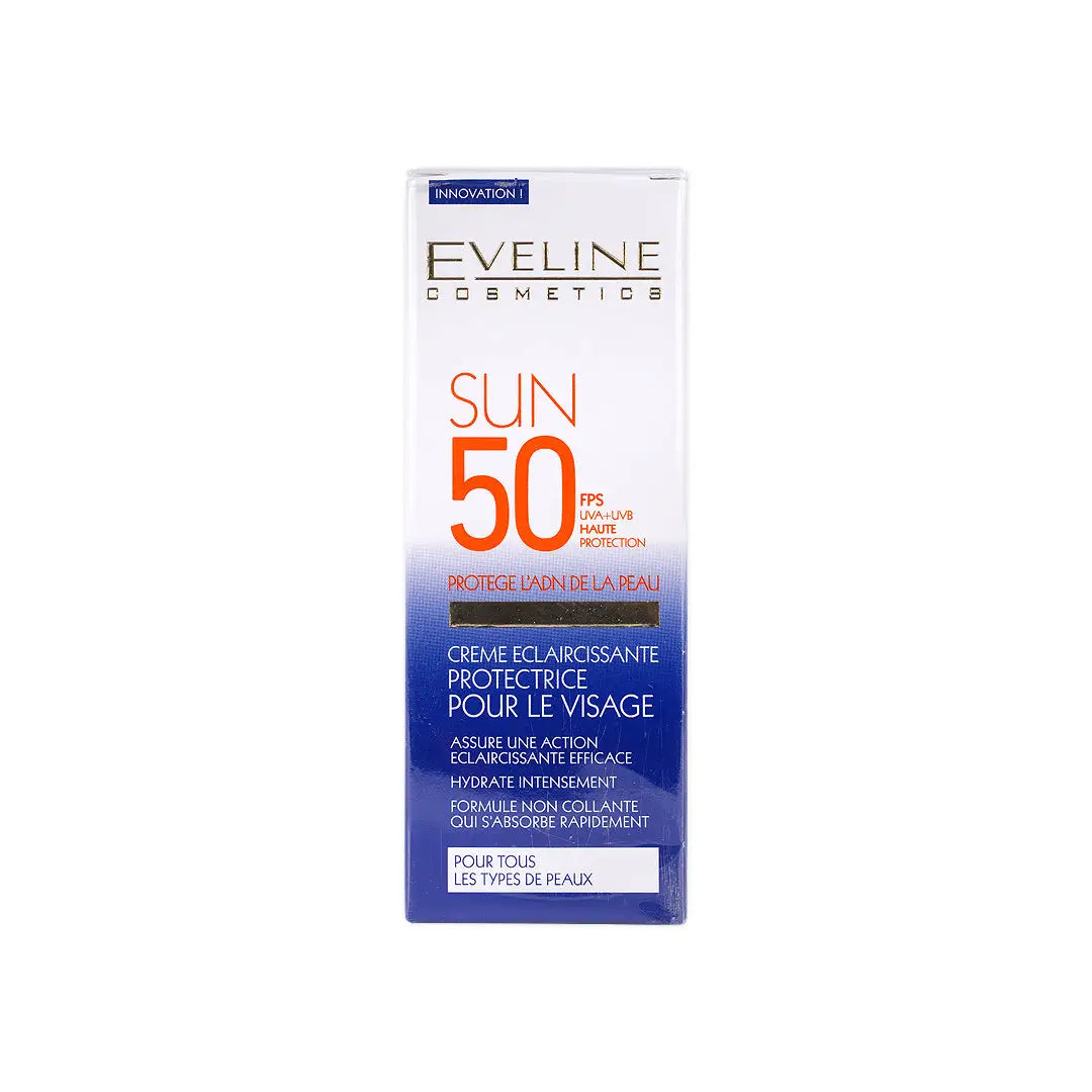 Eveline Sun SPF50 Whitening Face Cr 50Ml