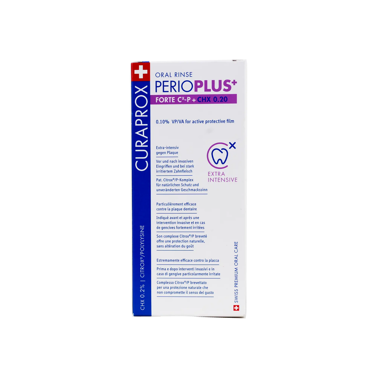 44995-Curaprox Perioplus Forte CHX 0.20 Mouthwash 200ml