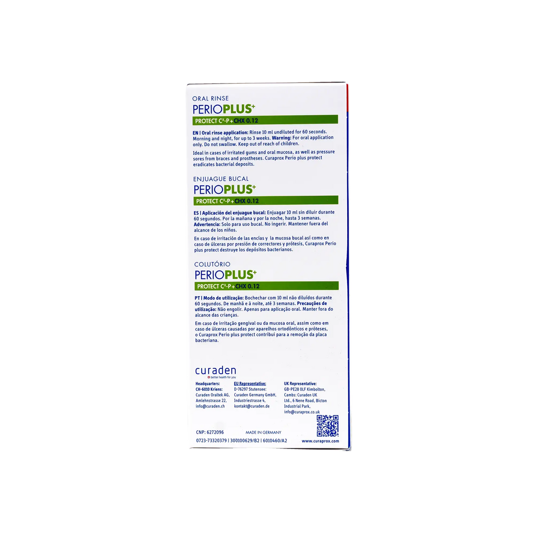 44996-Curaprox Perioplus Protect CHX 0.12 Mouthwash 200ml +5