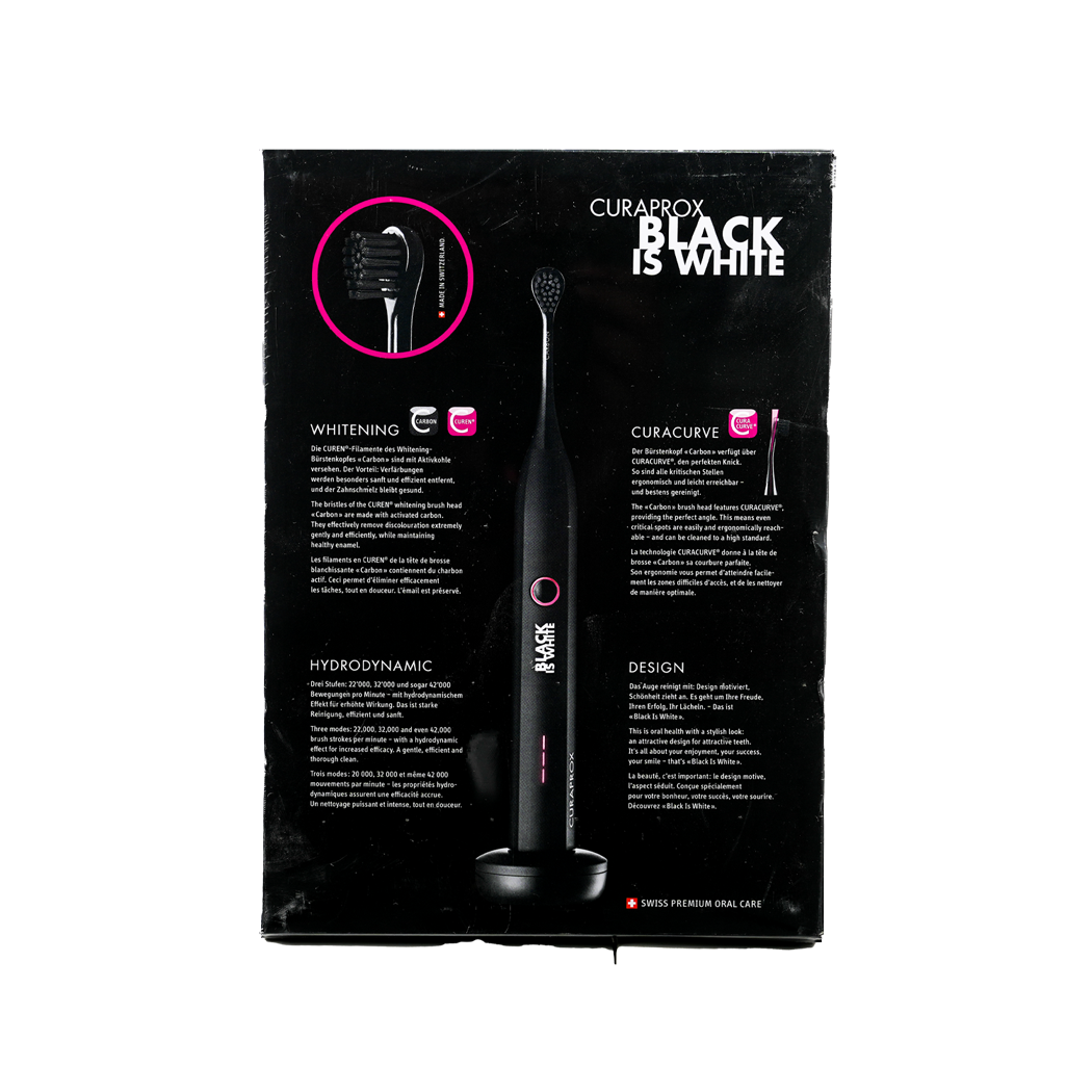 Curaprox Black Is White Hydrosonic Toothbrush