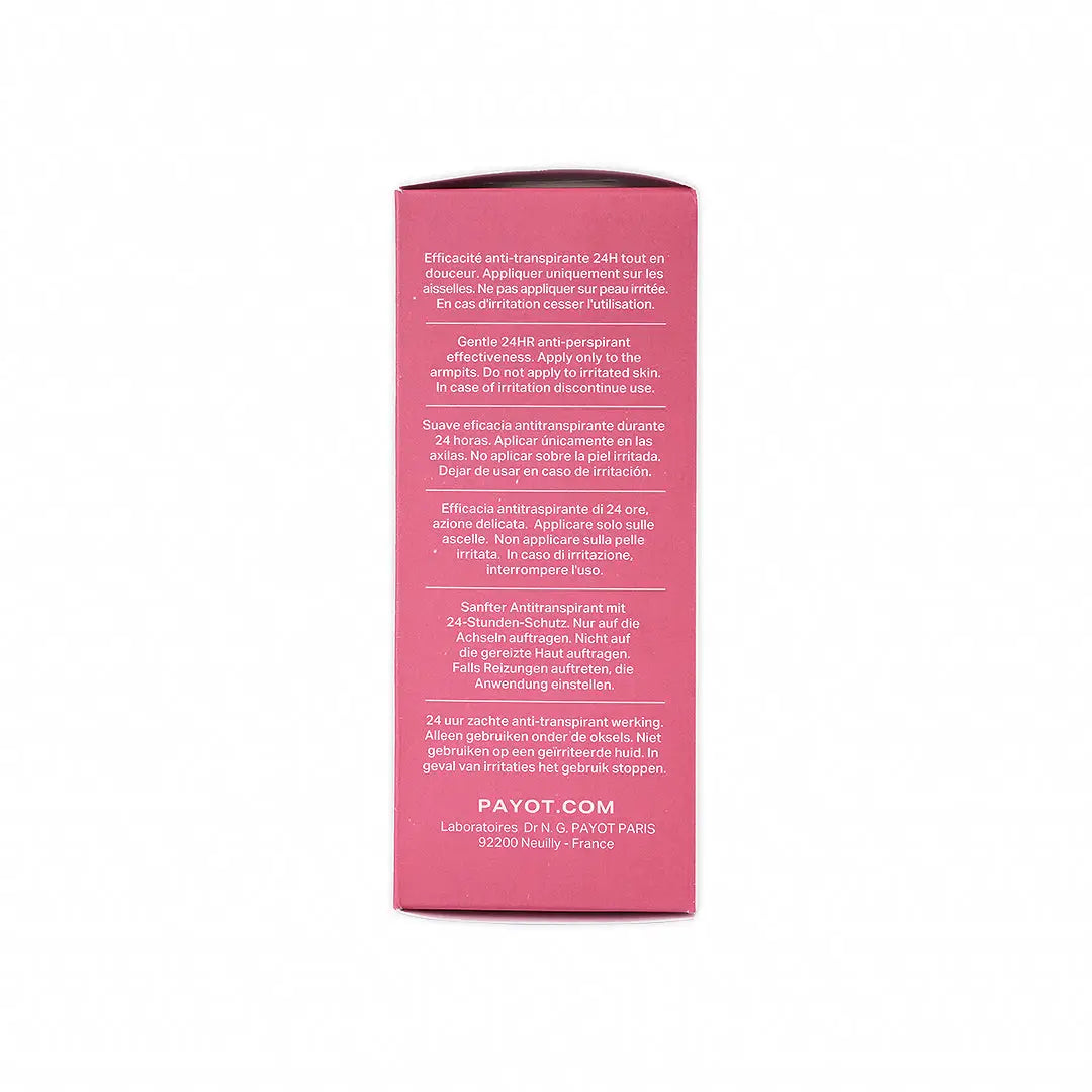 PAYOT DEODORANT ROLL-ON 75 ML (PINK)