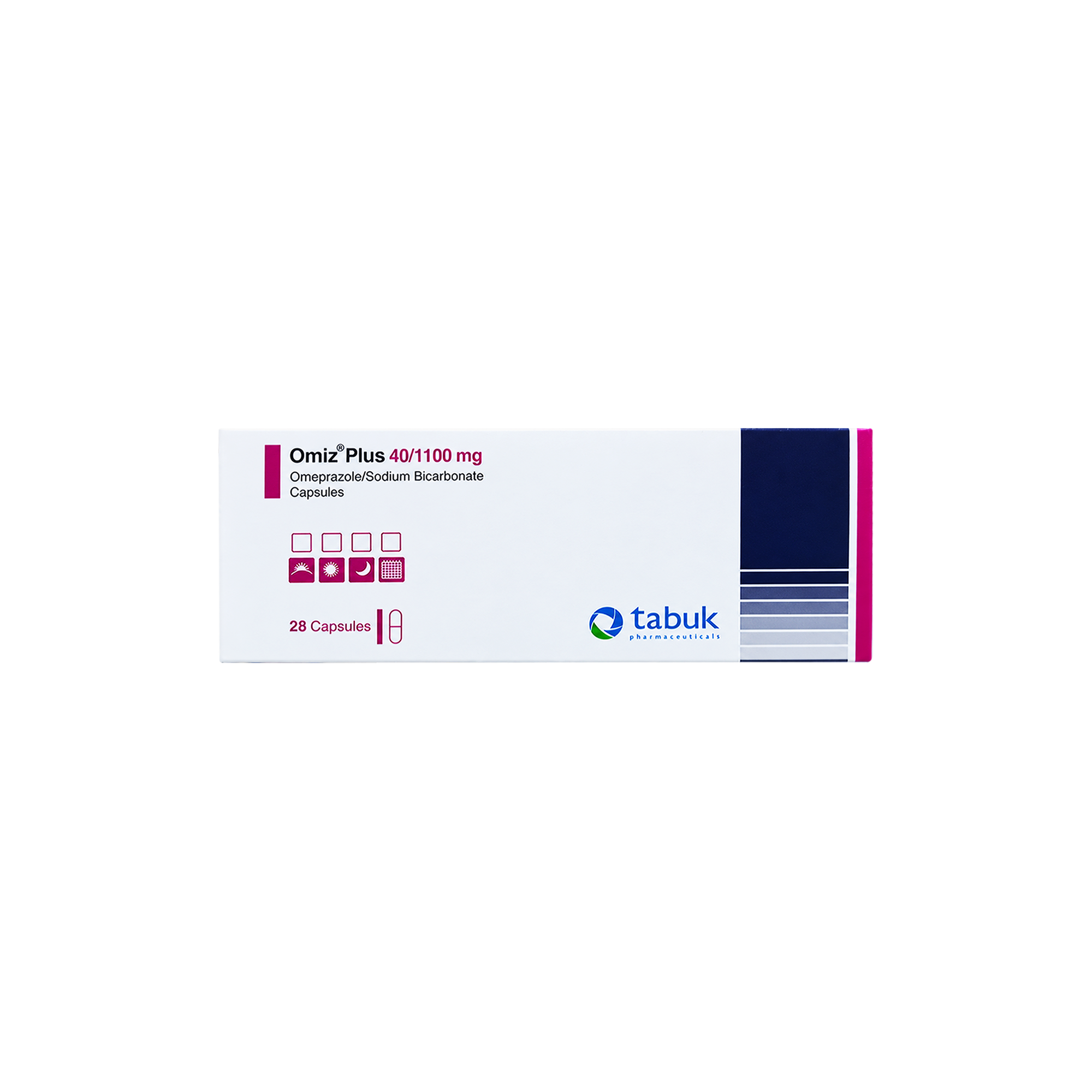 45007-Omiz Plus 40/1100 mg 28 Capsules +1