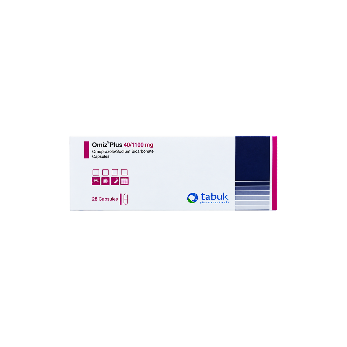 45007-Omiz Plus 40/1100 mg 28 Capsules +1