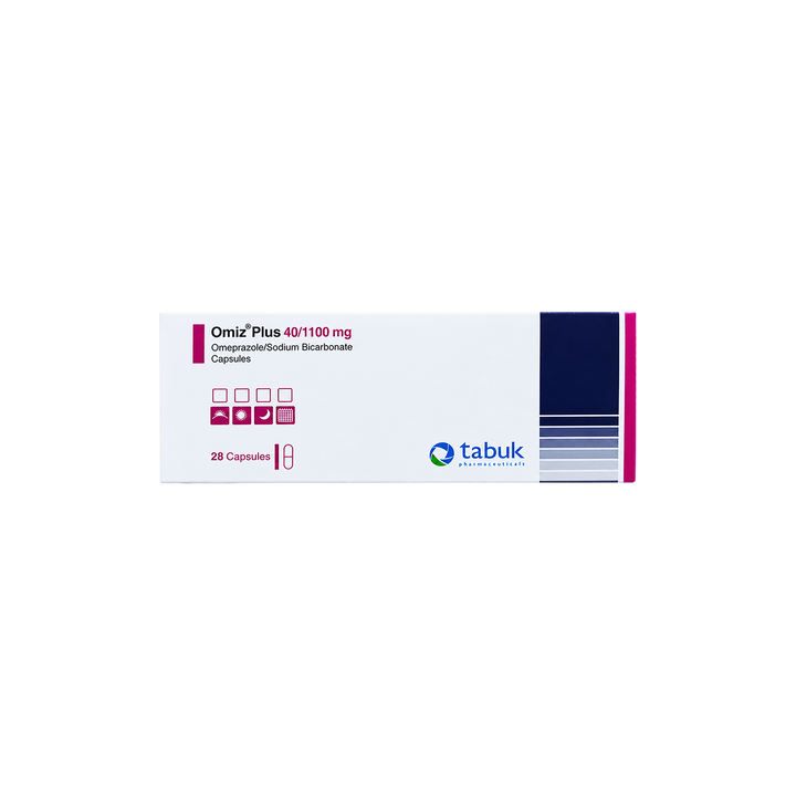 45007-Omiz Plus 40/1100 mg 28 Capsules +1