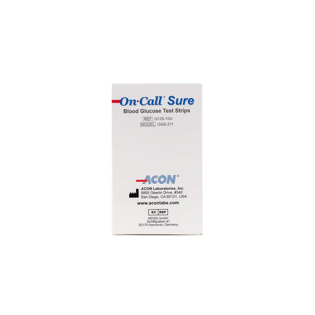 45009-On Call Sure 50 Strips +2