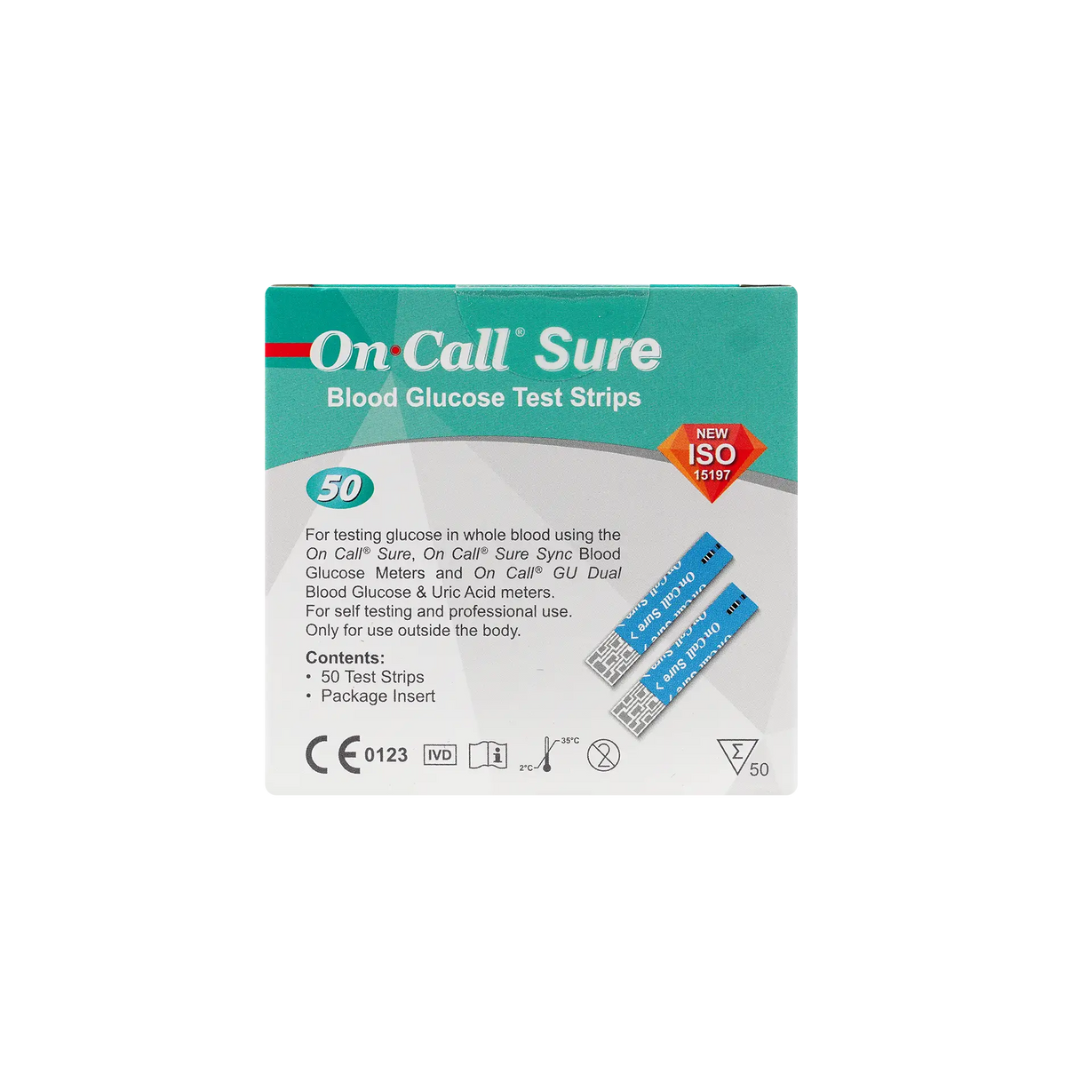 45009-On Call Sure 50 Strips