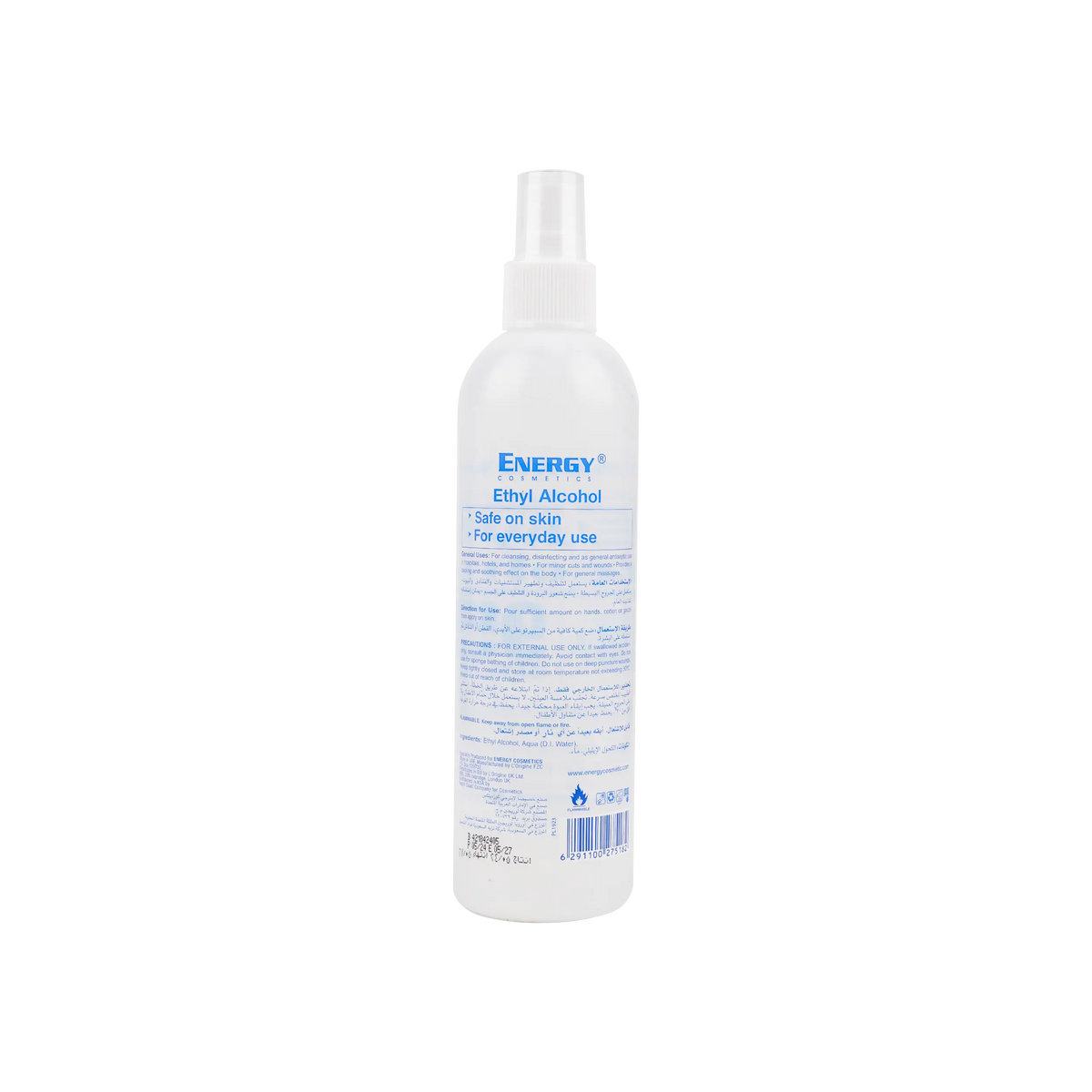 45019-Energy Ethyl Alcohol 95% Spray 300ml +1