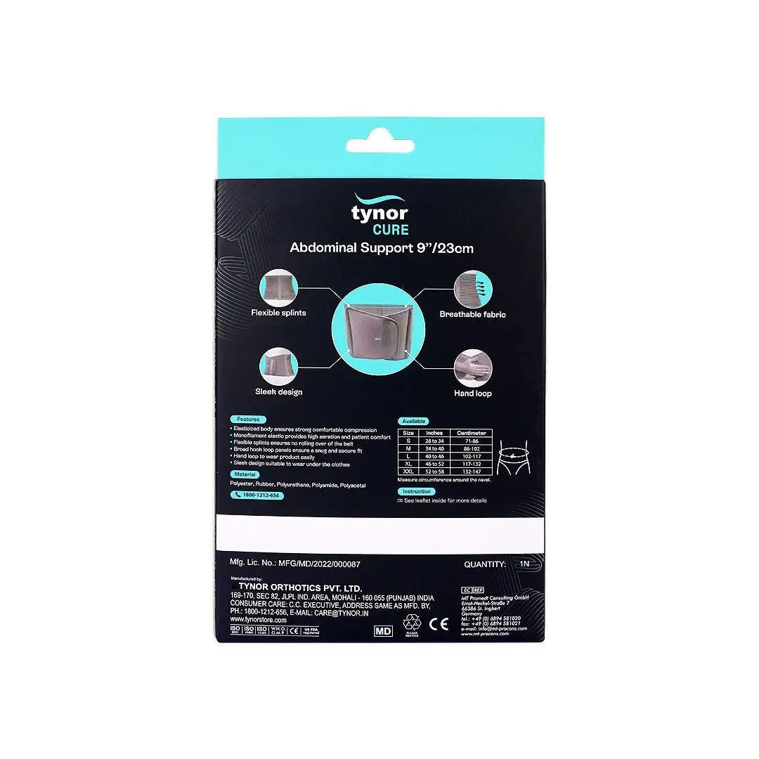 Tynor Abdominal Support 9cm-A01 M