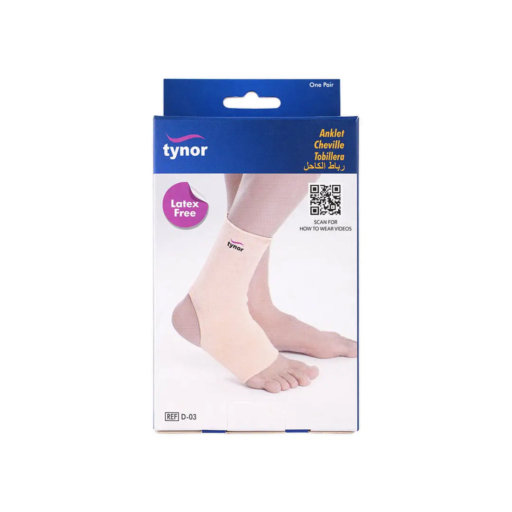 Tynor Anklet Pair-D03 L