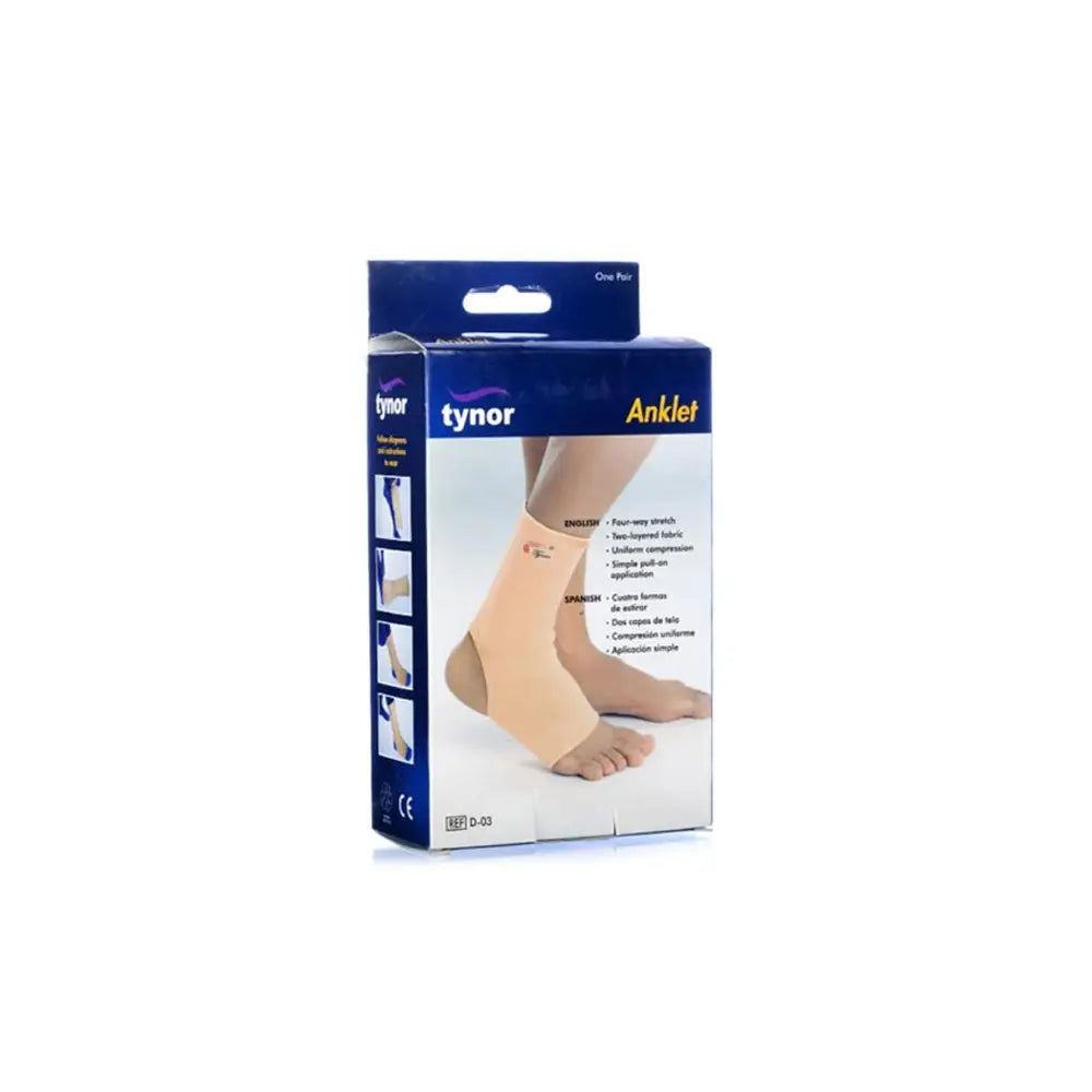 Tynor Anklet Pair-D03 L