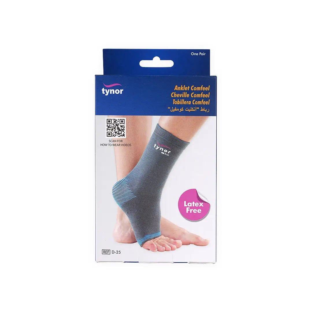 Tynor Anklet Comfeel Pair-D25 L