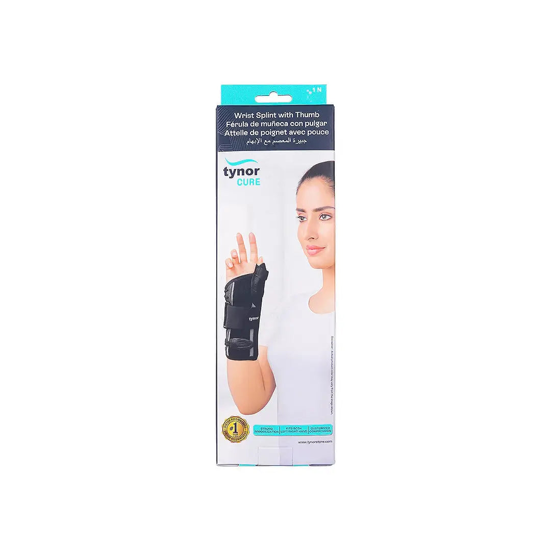 45123-Tynor Wrist Splint With Thumb-E44 L